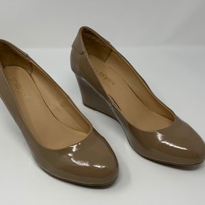 Lane Bryant Vegan Patent Leather Wedge